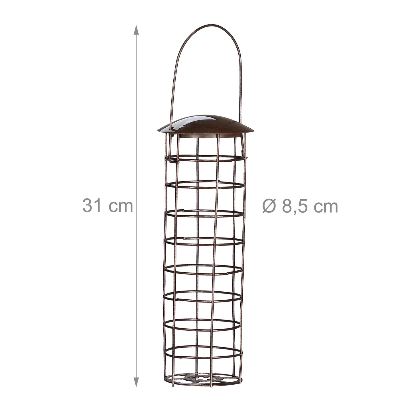 Tit dumpling holder in brown