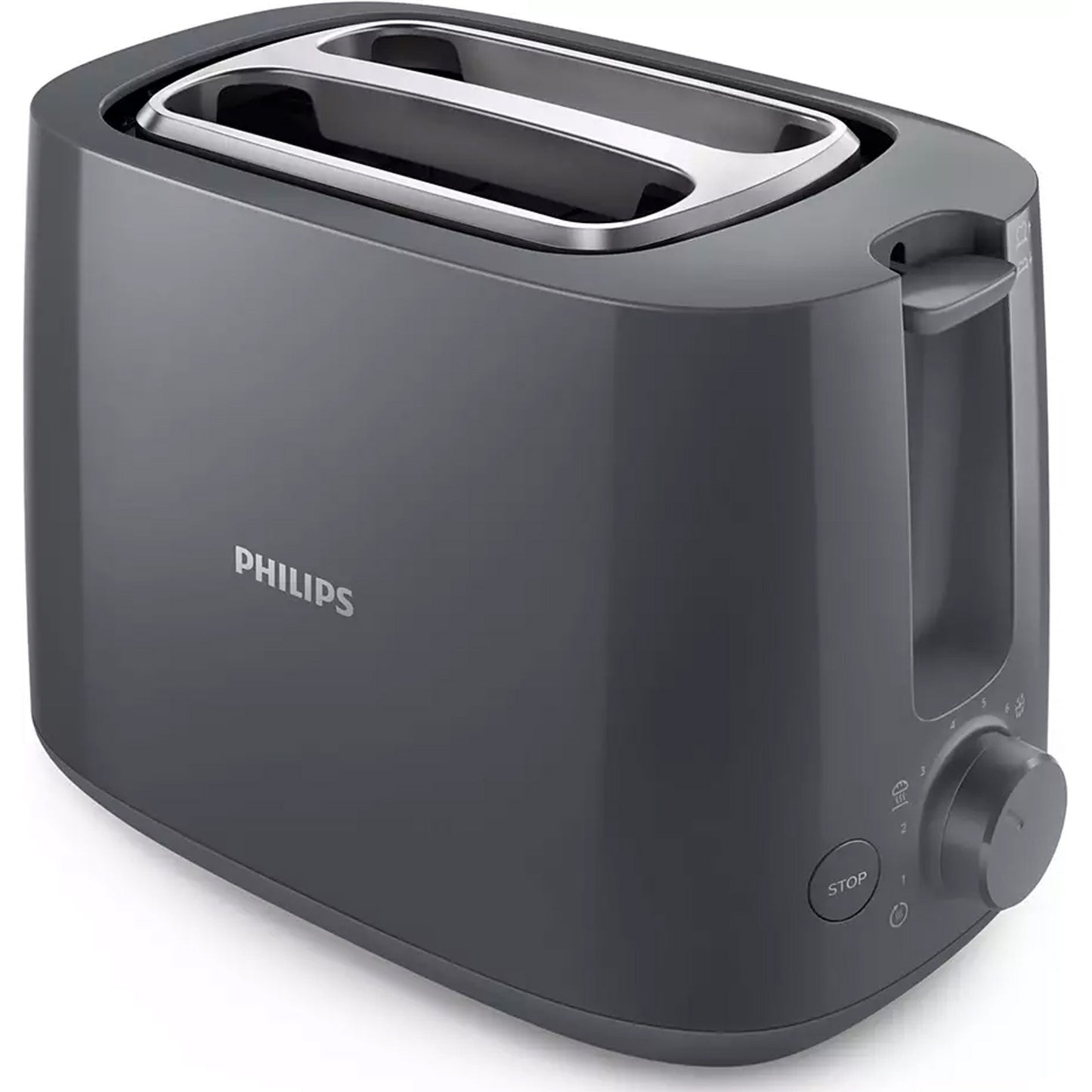 Toaster 2 discs HD2581/10 with bun warmer