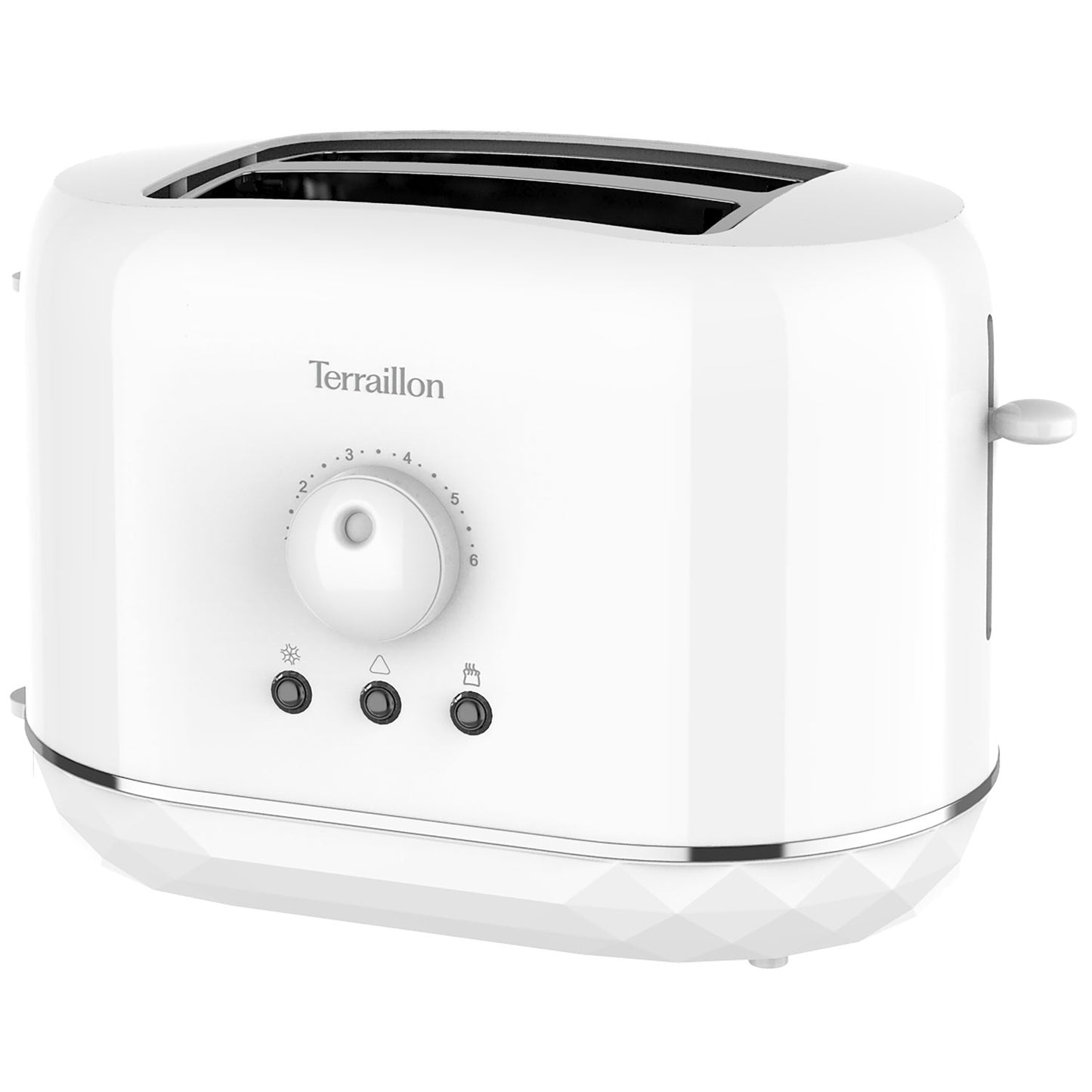 Toaster Diamond 2 Slices white