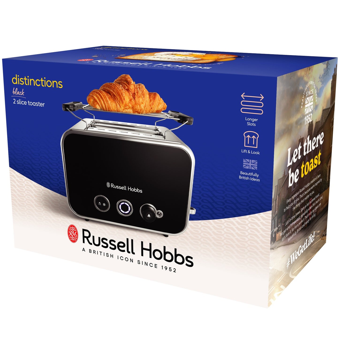 Toaster Distinctions 2S Toaster Black 26430-56