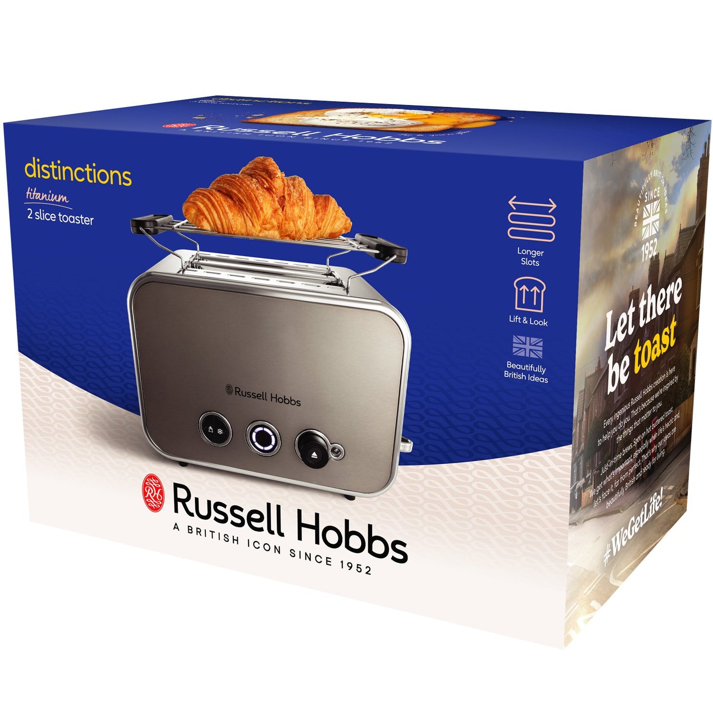 Toaster Distinctions 2S Toaster Titanium 26432-56