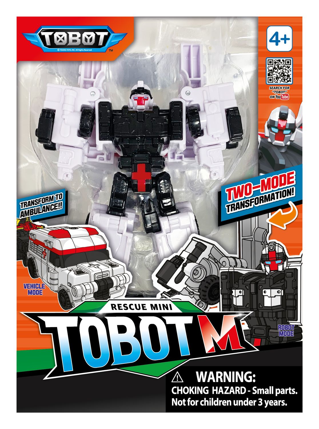 Tobot M Mini Transforming Figure, 11 cm Size
