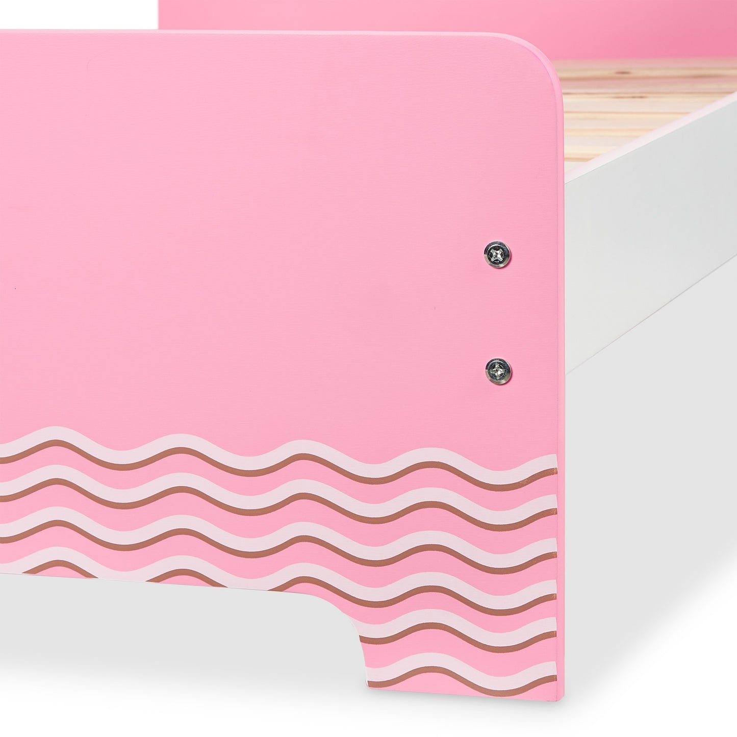 Toddler Bed with Swan Design