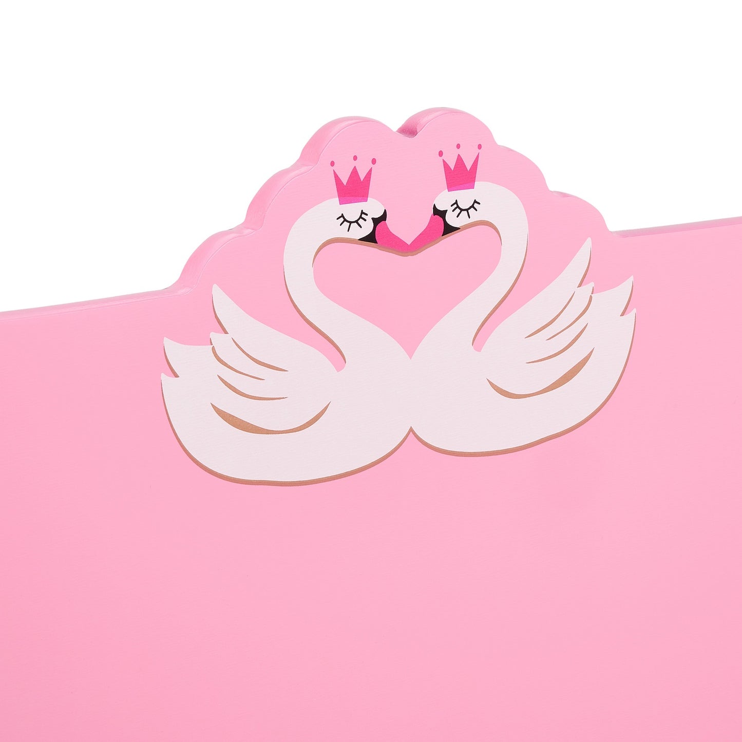Toddler Bed with Swan Design