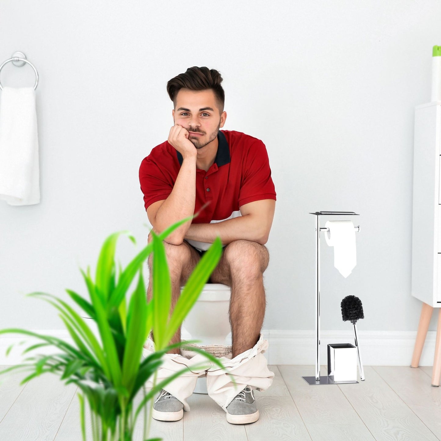 Toilet Butler with Tray