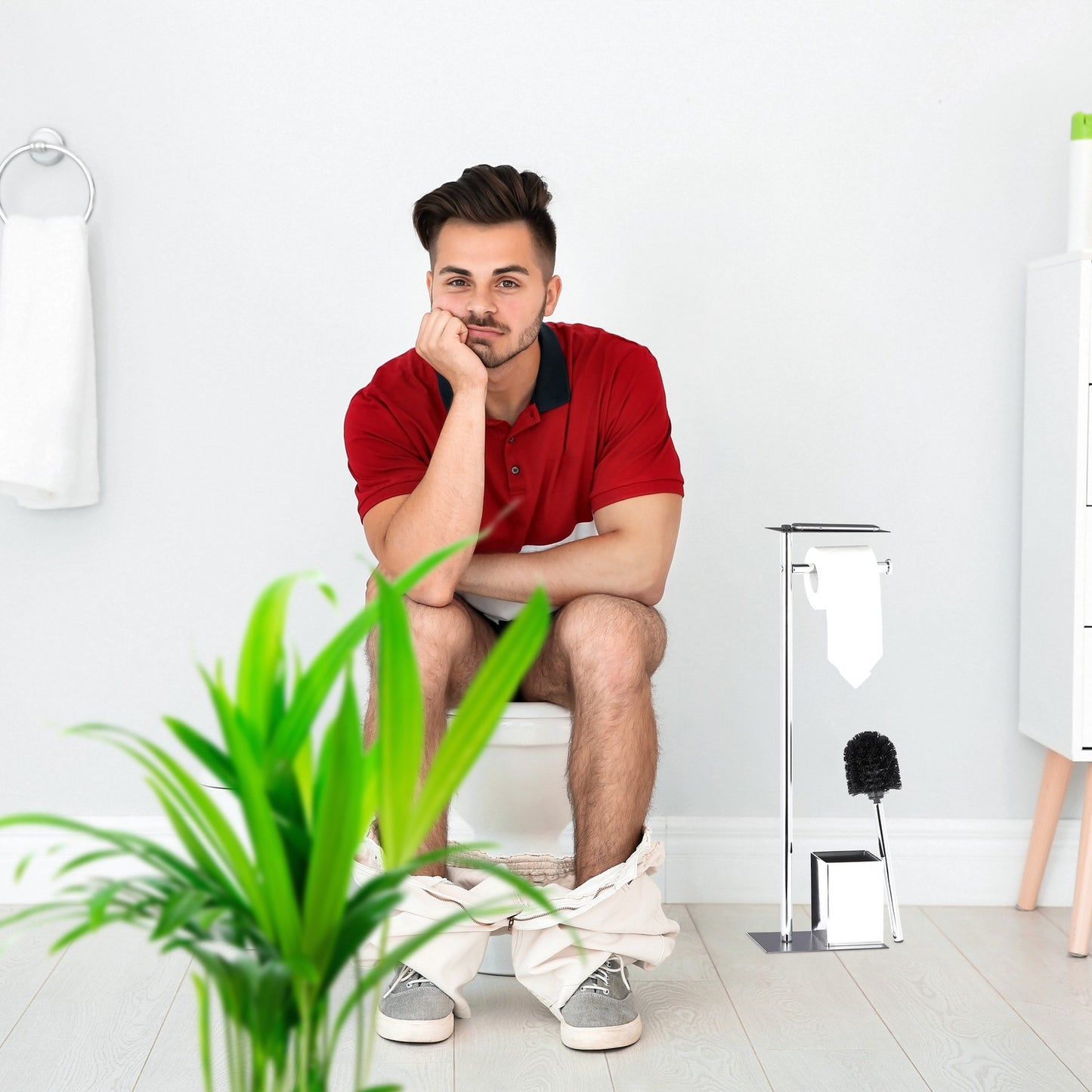 Toilet Butler with Tray