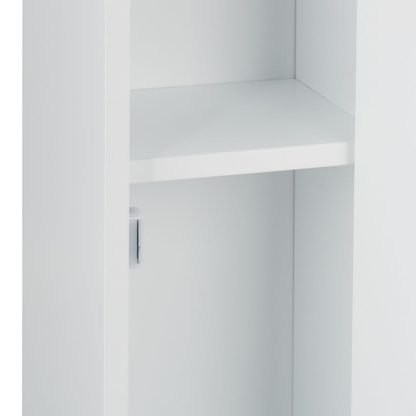 Toilet Cabinet with Storage and Paper Holder