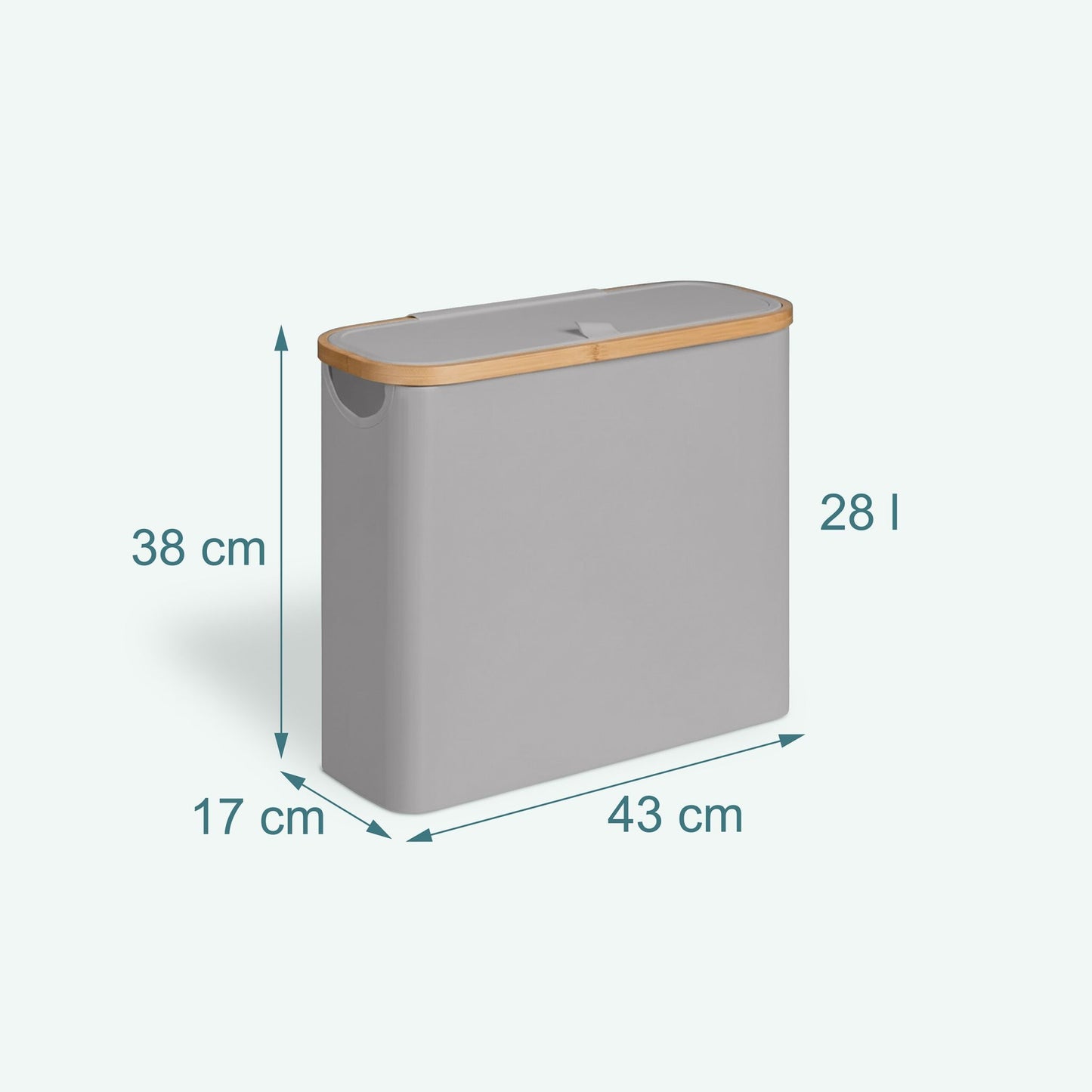 Toilet Paper Holder, Fabric, Holds 12 Rolls