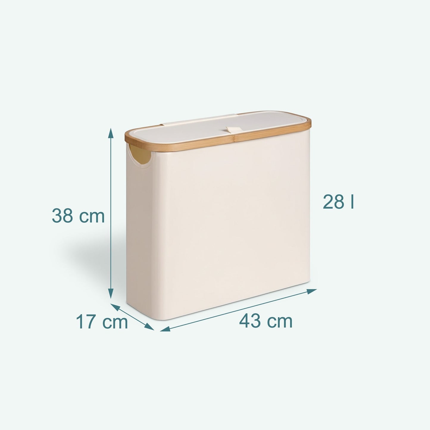 Toilet Paper Holder, Fabric, Holds 12 Rolls
