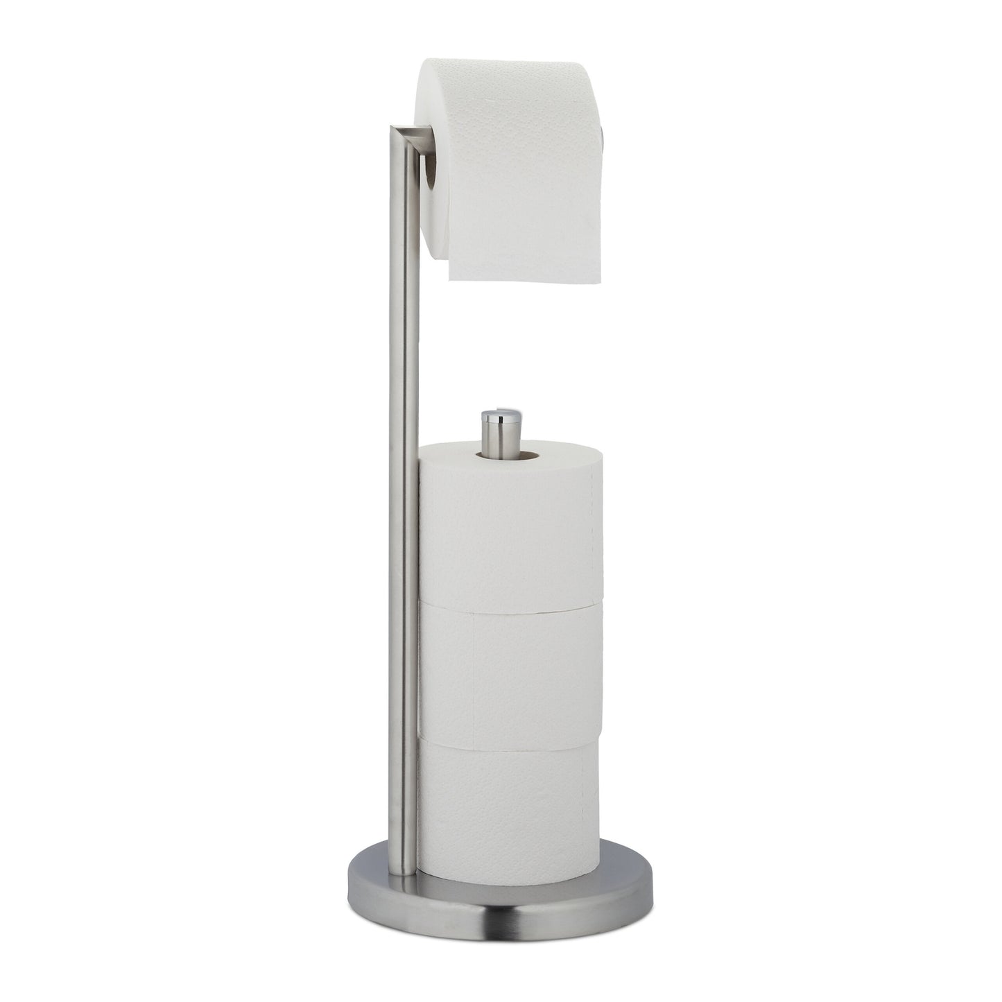 Toilet Paper Holder, Stainless Steel, Holds 3 Rolls