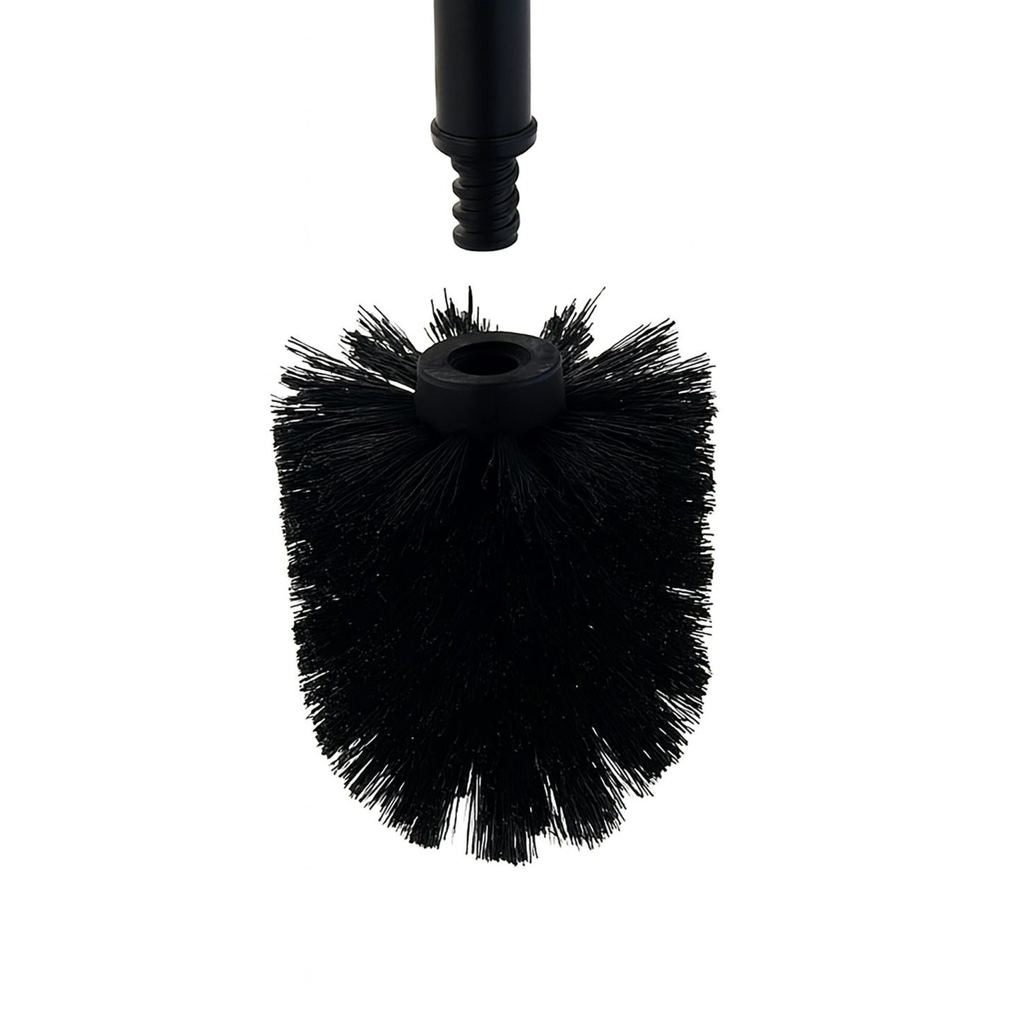 Toilet Paper Holder with Shelf and Brush