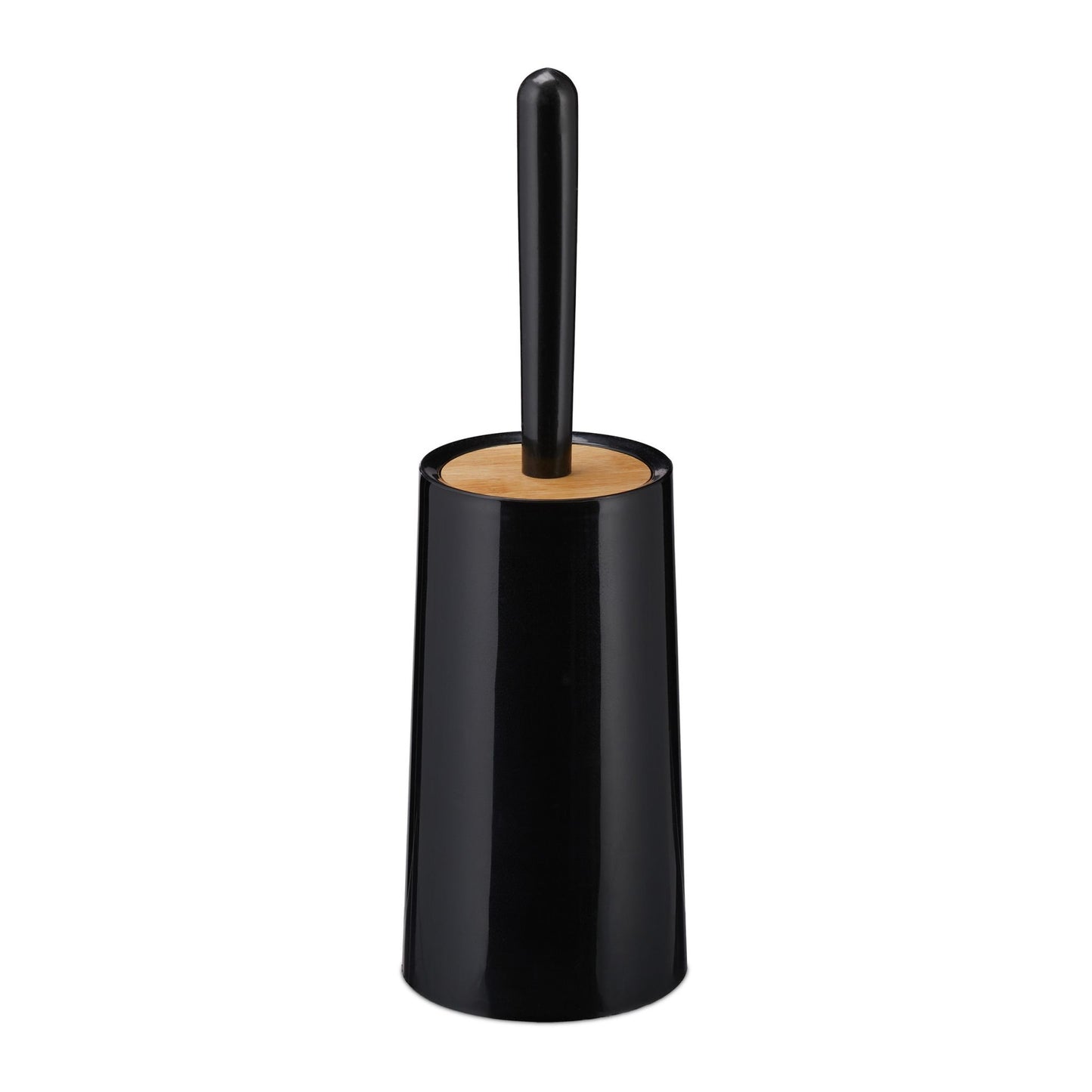 Toilet brush with container