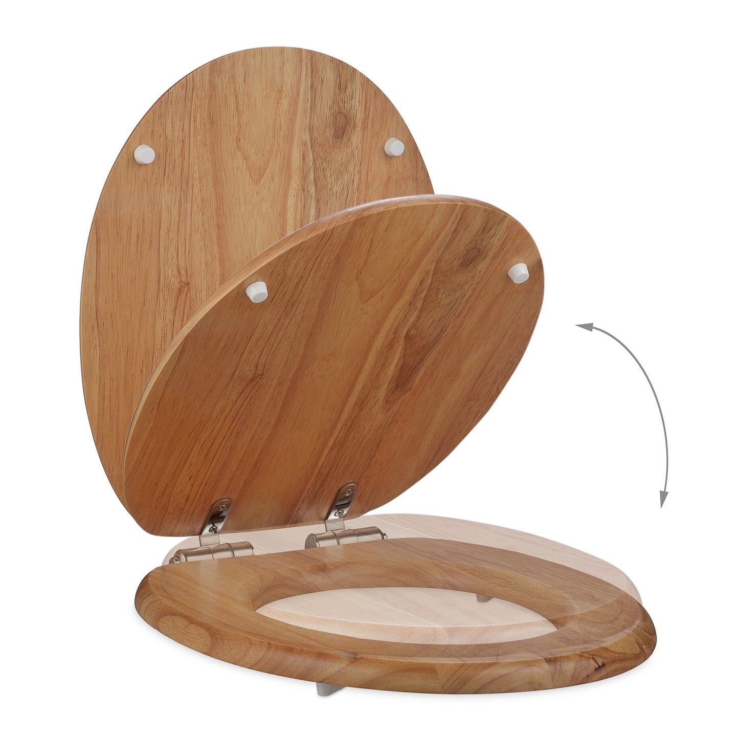 Toilet lid with soft-closing mechanism