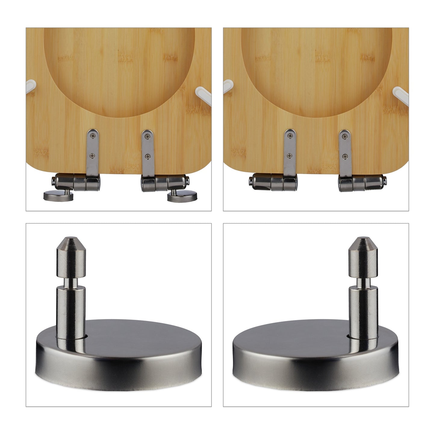 Toilet lid with soft-closing mechanism
