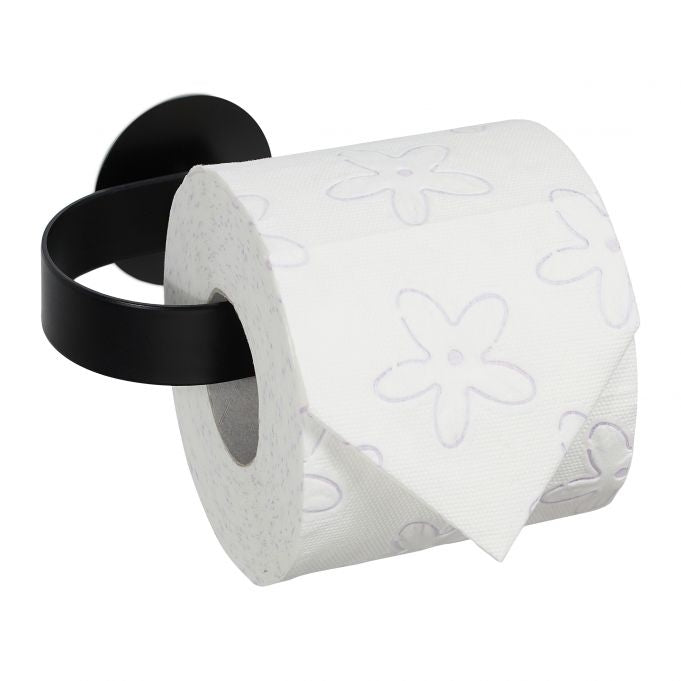 Toilet paper holder black