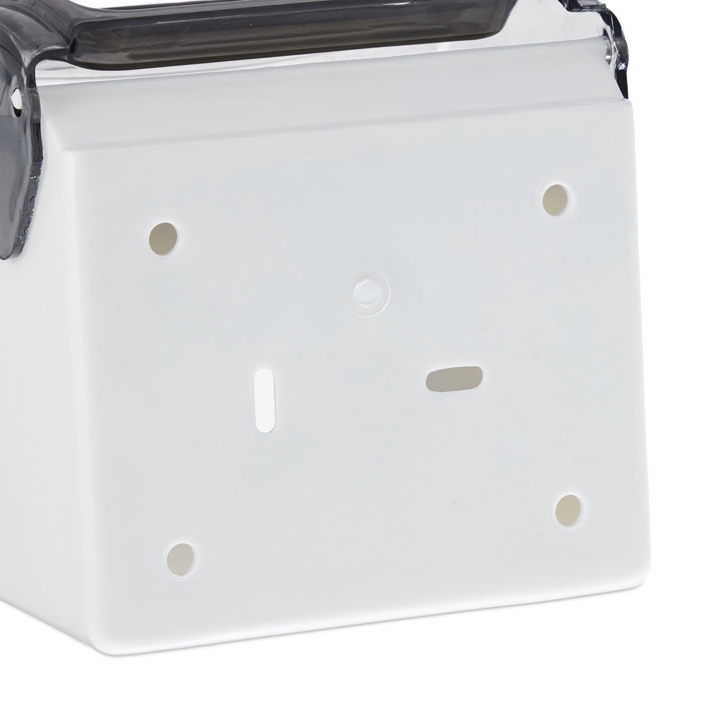 Toilet paper holder with shelf