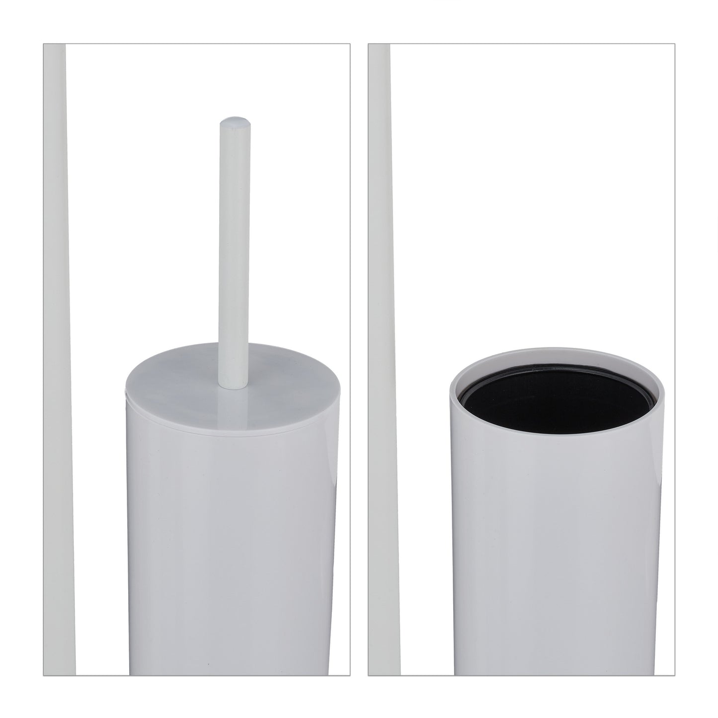 Toilet seat in white