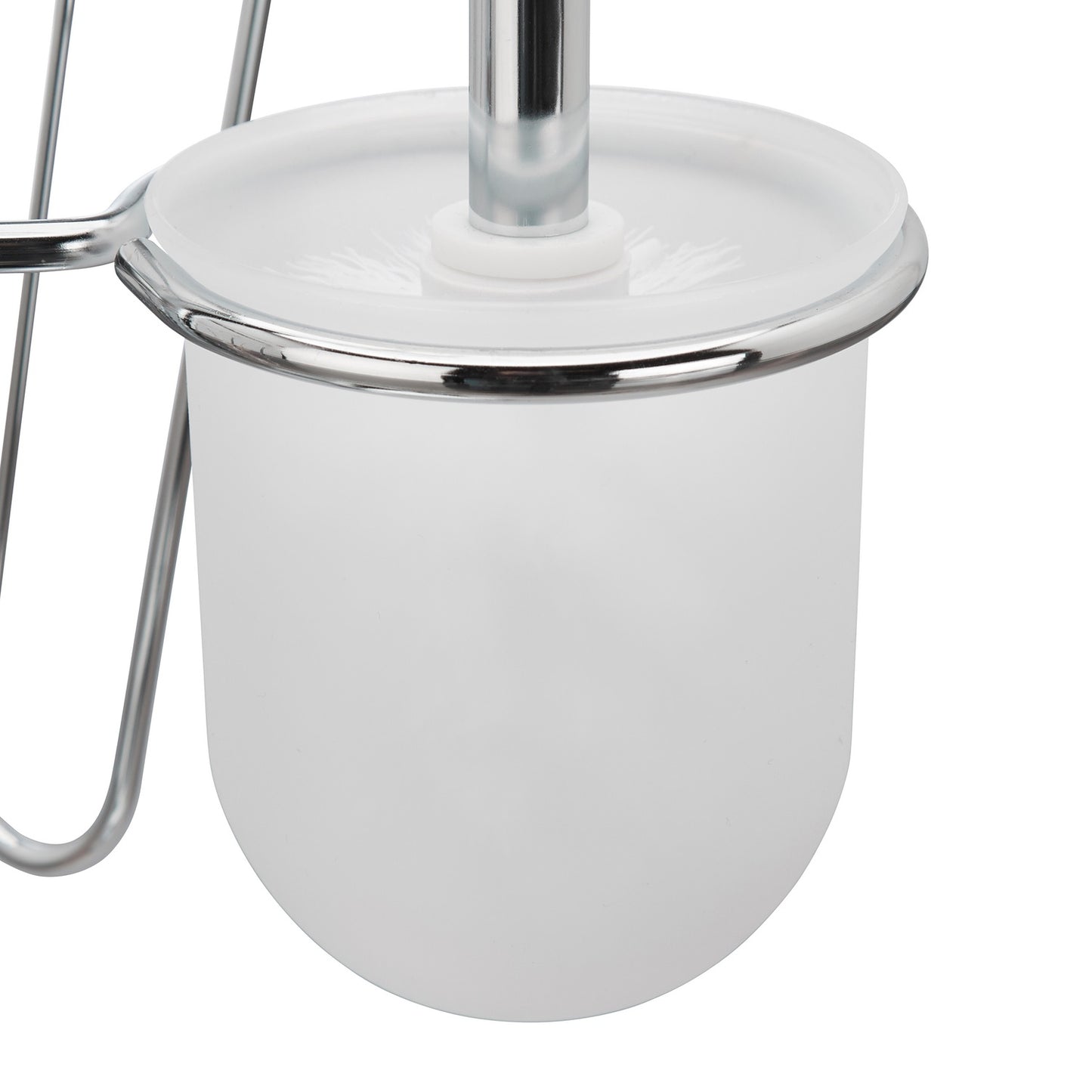 Toilet seat with magazine holder