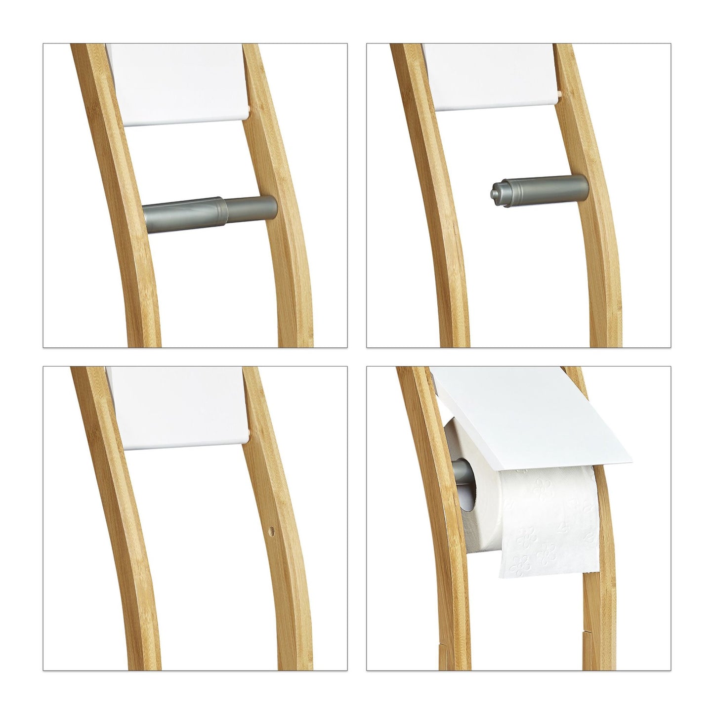 Toilet set bamboo