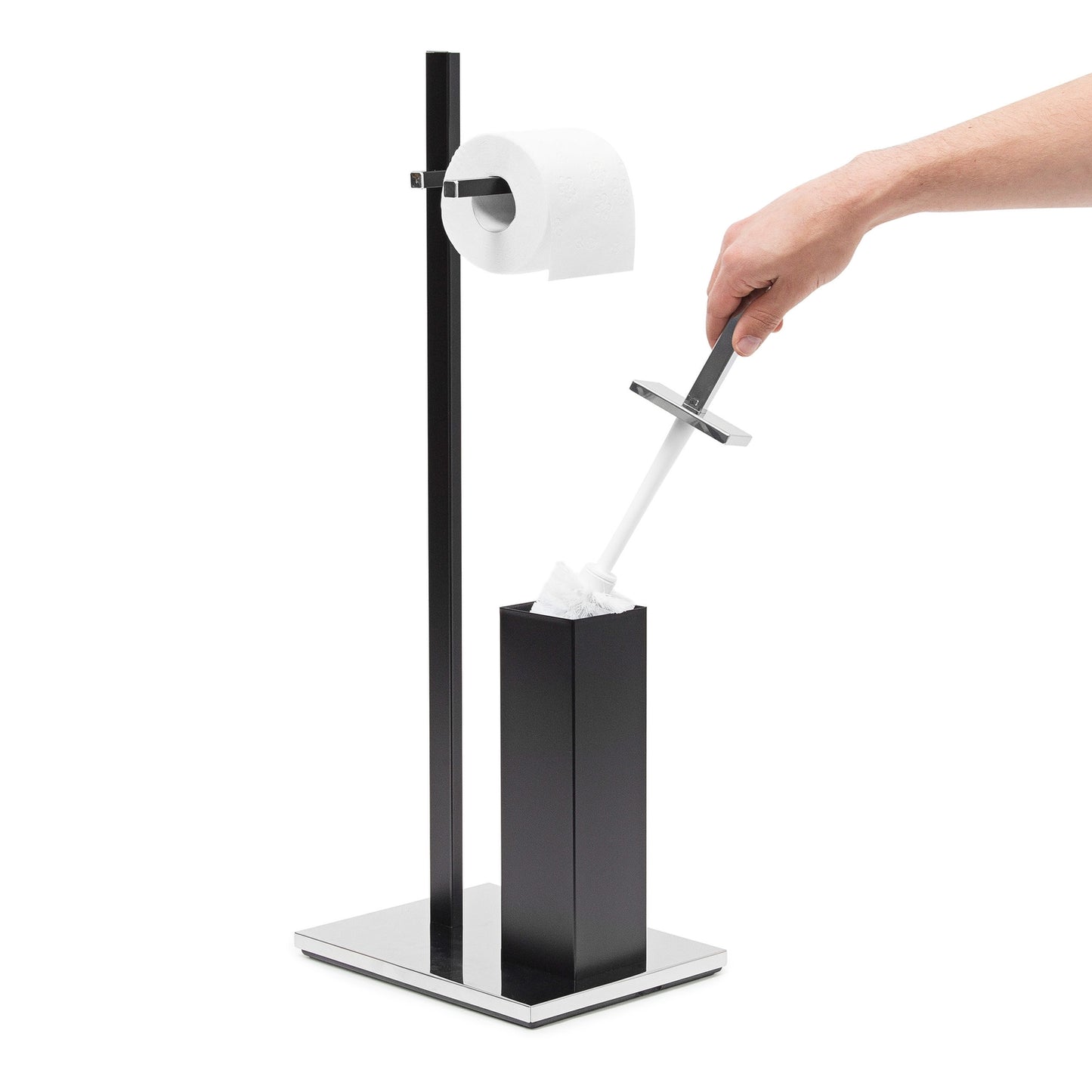 Toilet set matte black