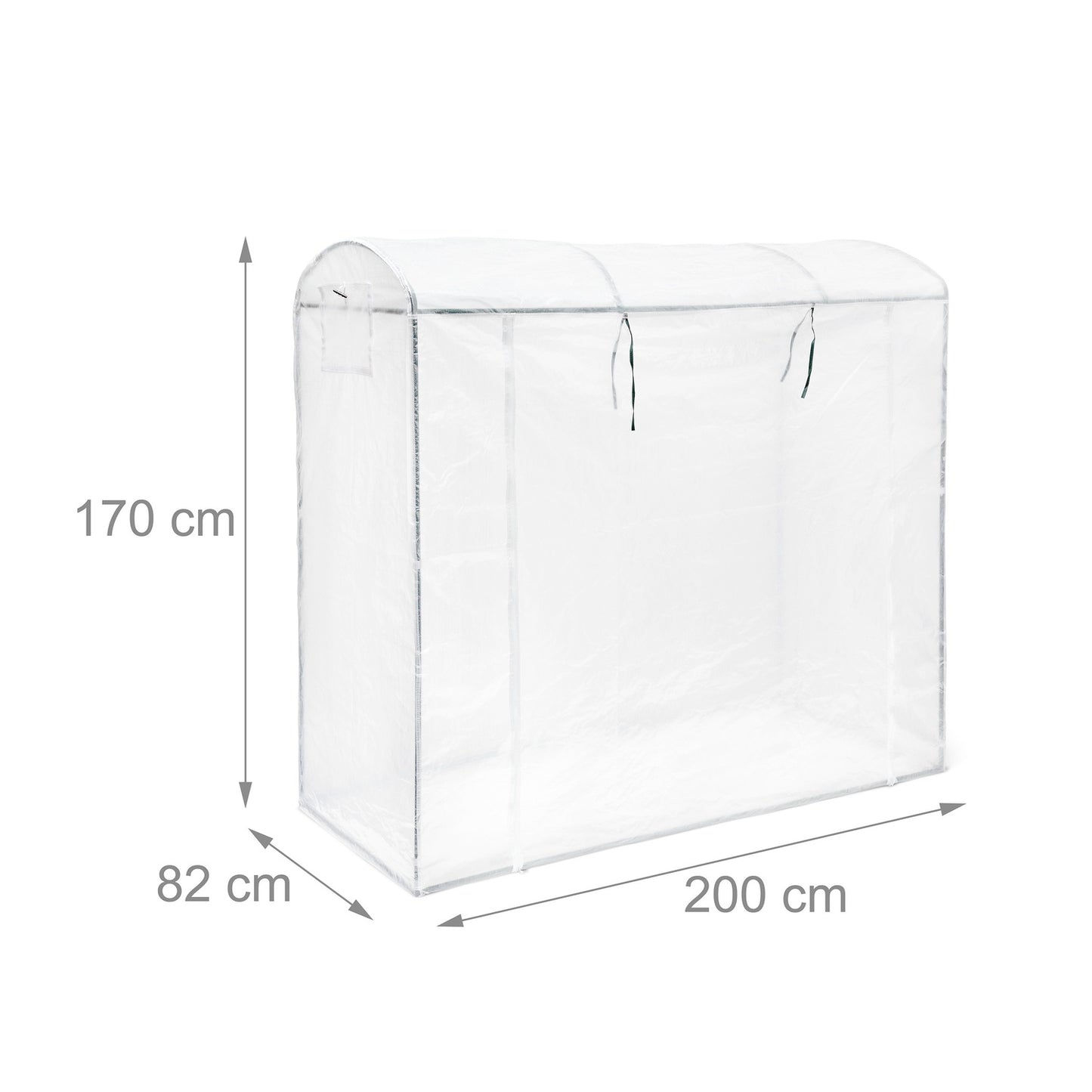Tomato greenhouse XL with round roof
