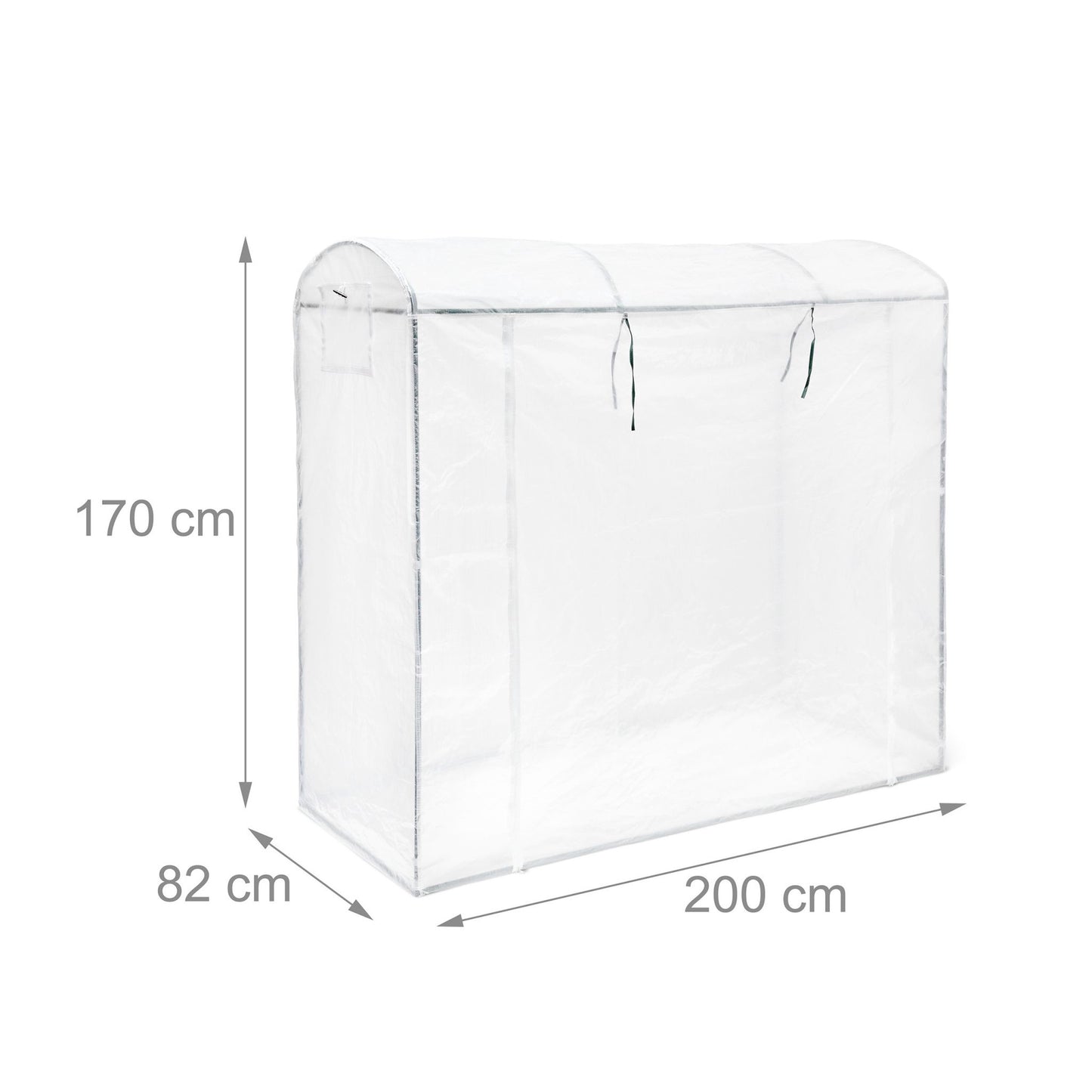 Tomato greenhouse XL with round roof