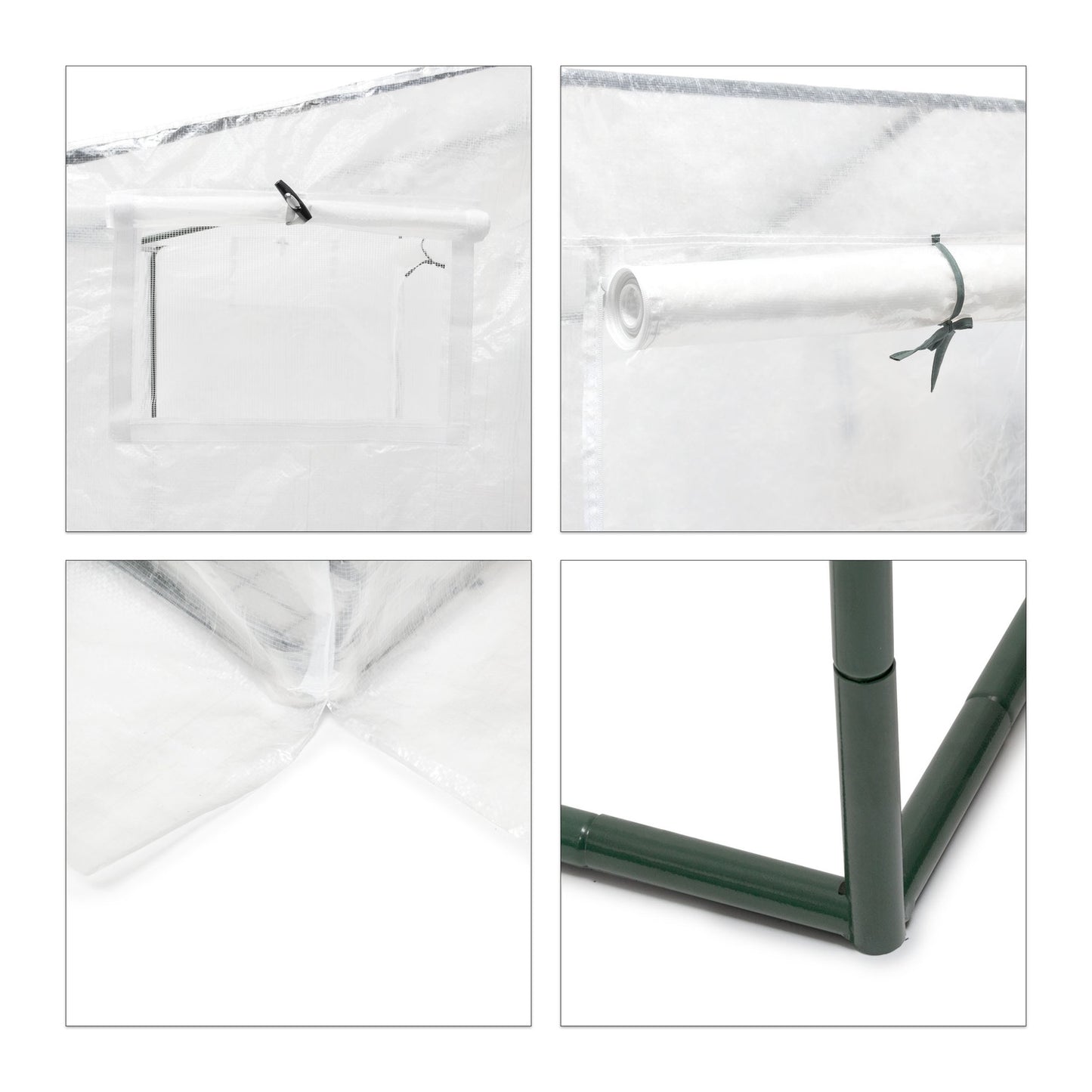 Tomato greenhouse XL with sloping roof