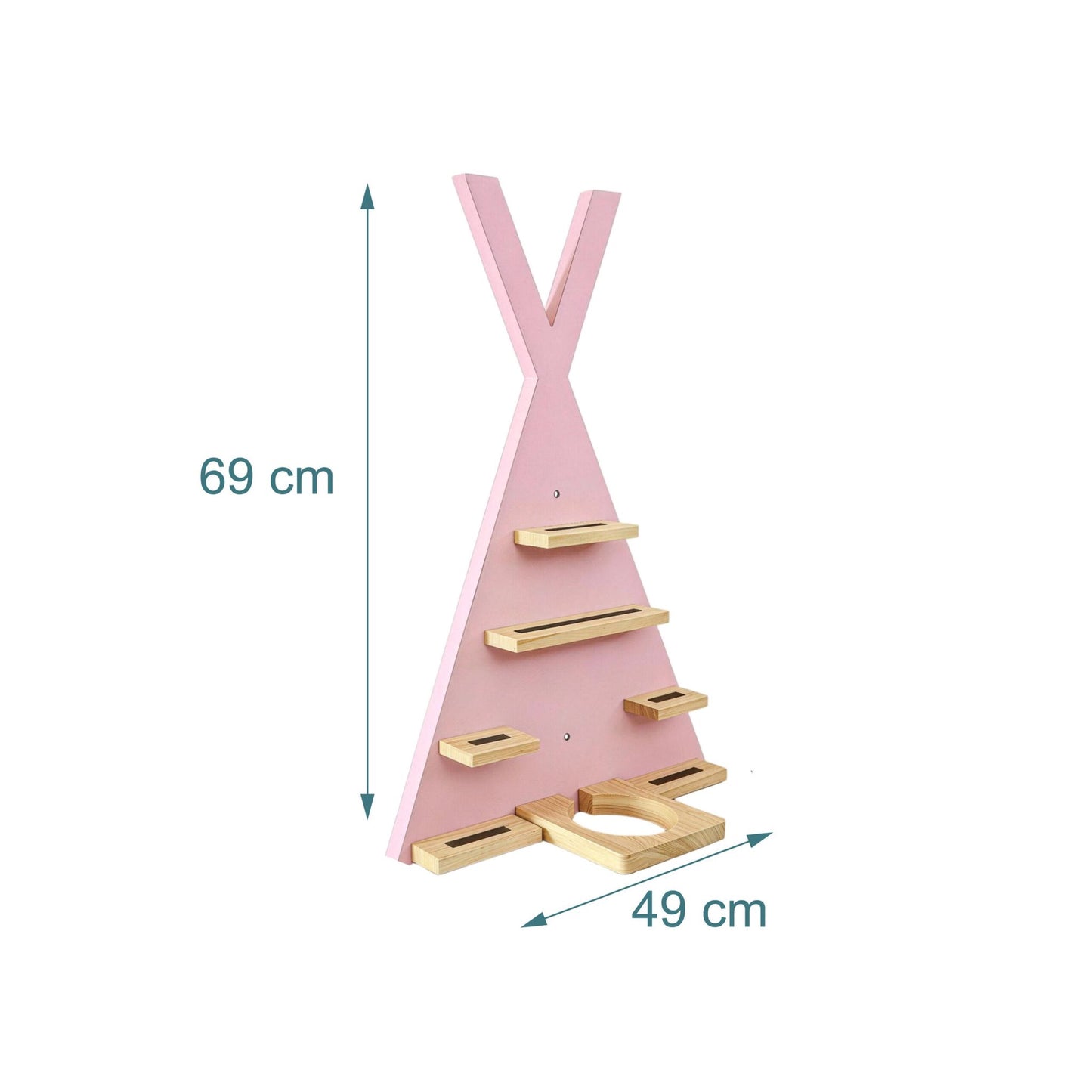 Toniebox Wall Shelf with Magnetic Storage for 34 Figures