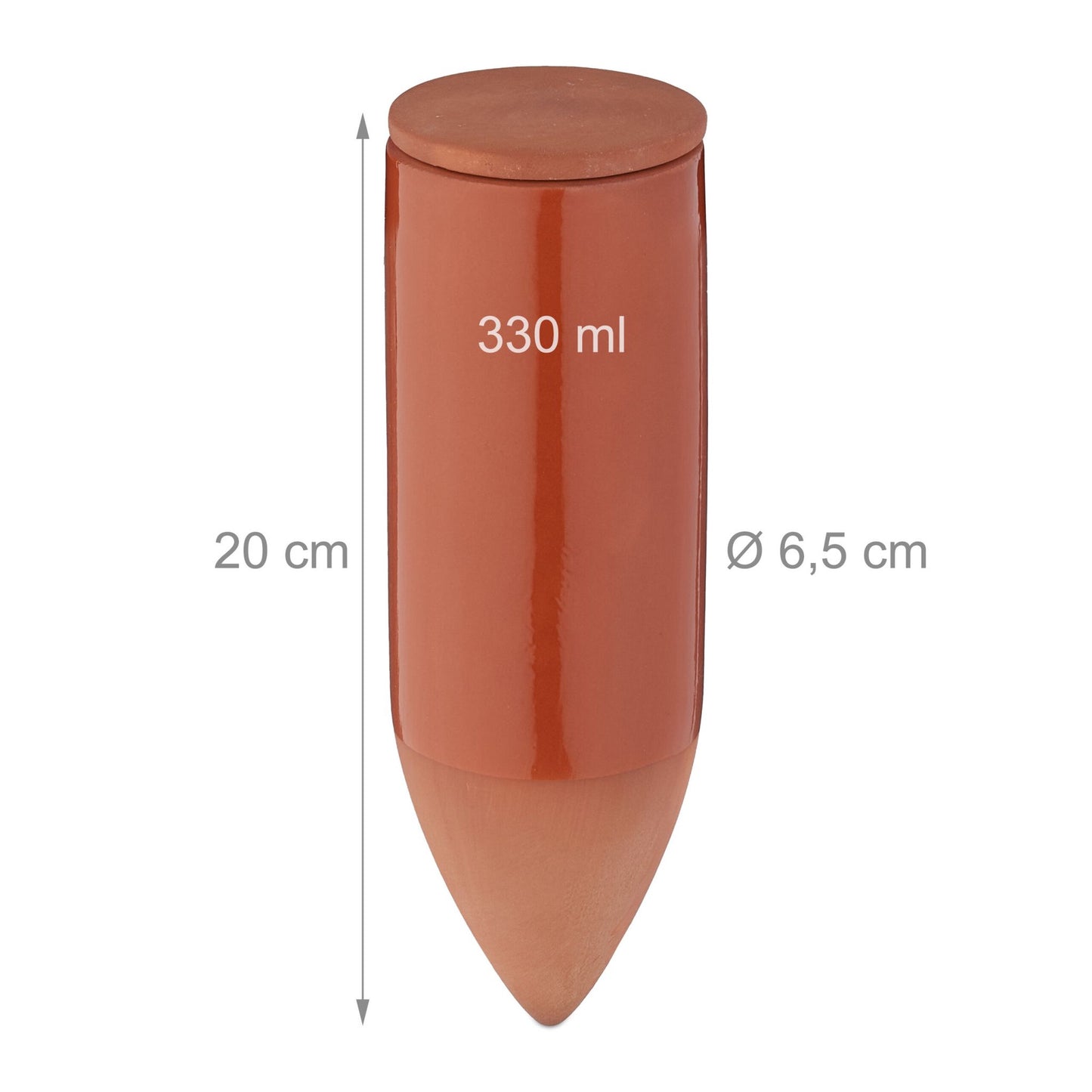Tonkegel with lid in 3-pack