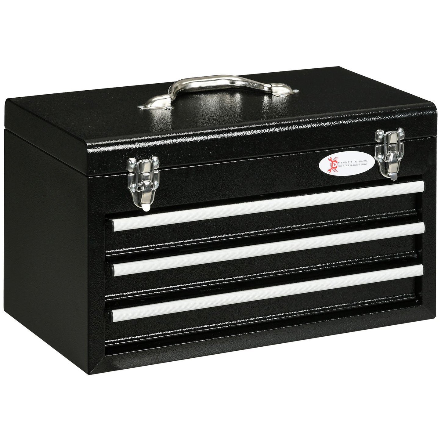 116-piece tool set with socket wrenches, 3 drawers in steel box
