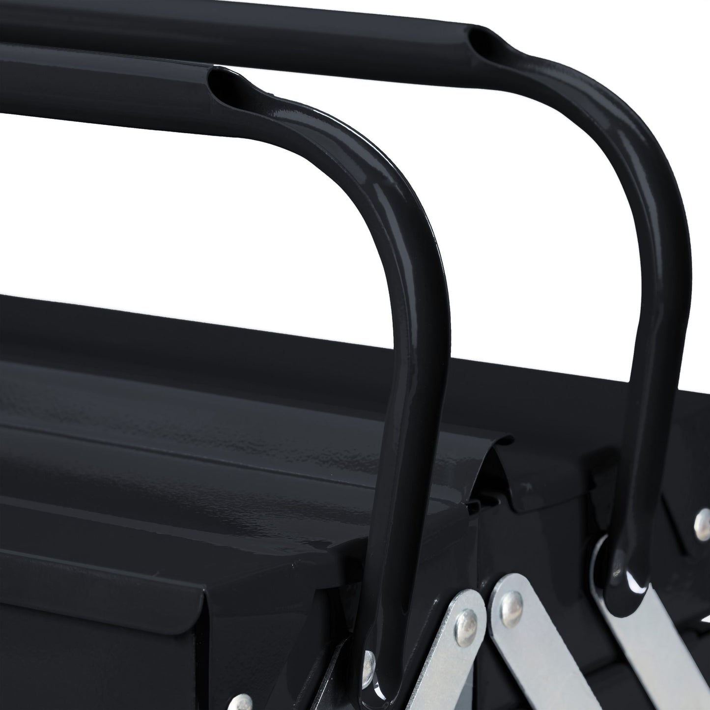 Tool box empty black