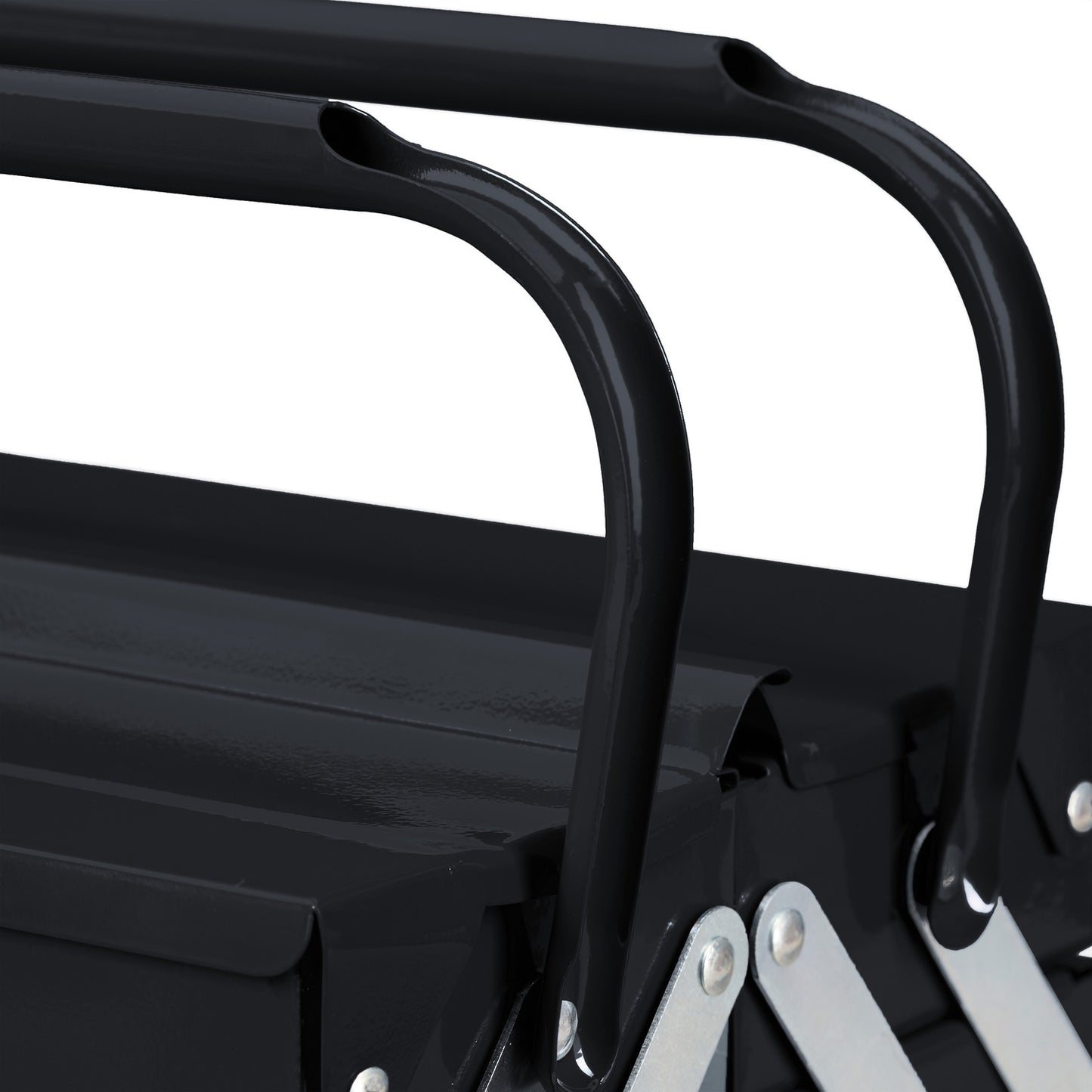 Tool box empty black
