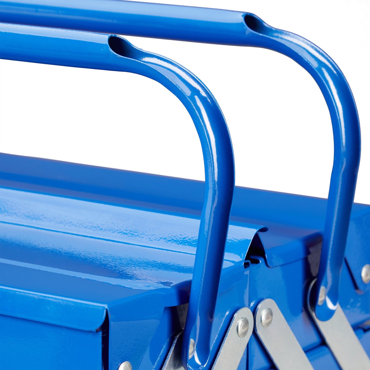 Tool box empty blue