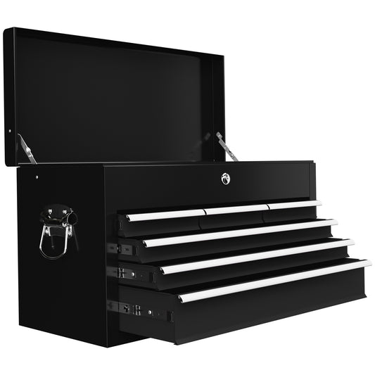Steel tool box - 6 drawers, Lockable, 60x26x34 cm