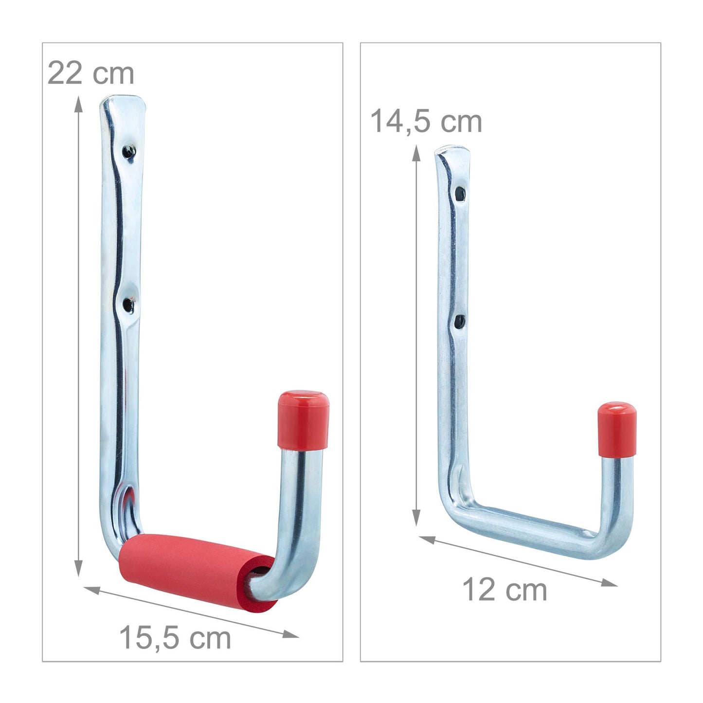 Tool hooks, set of 6