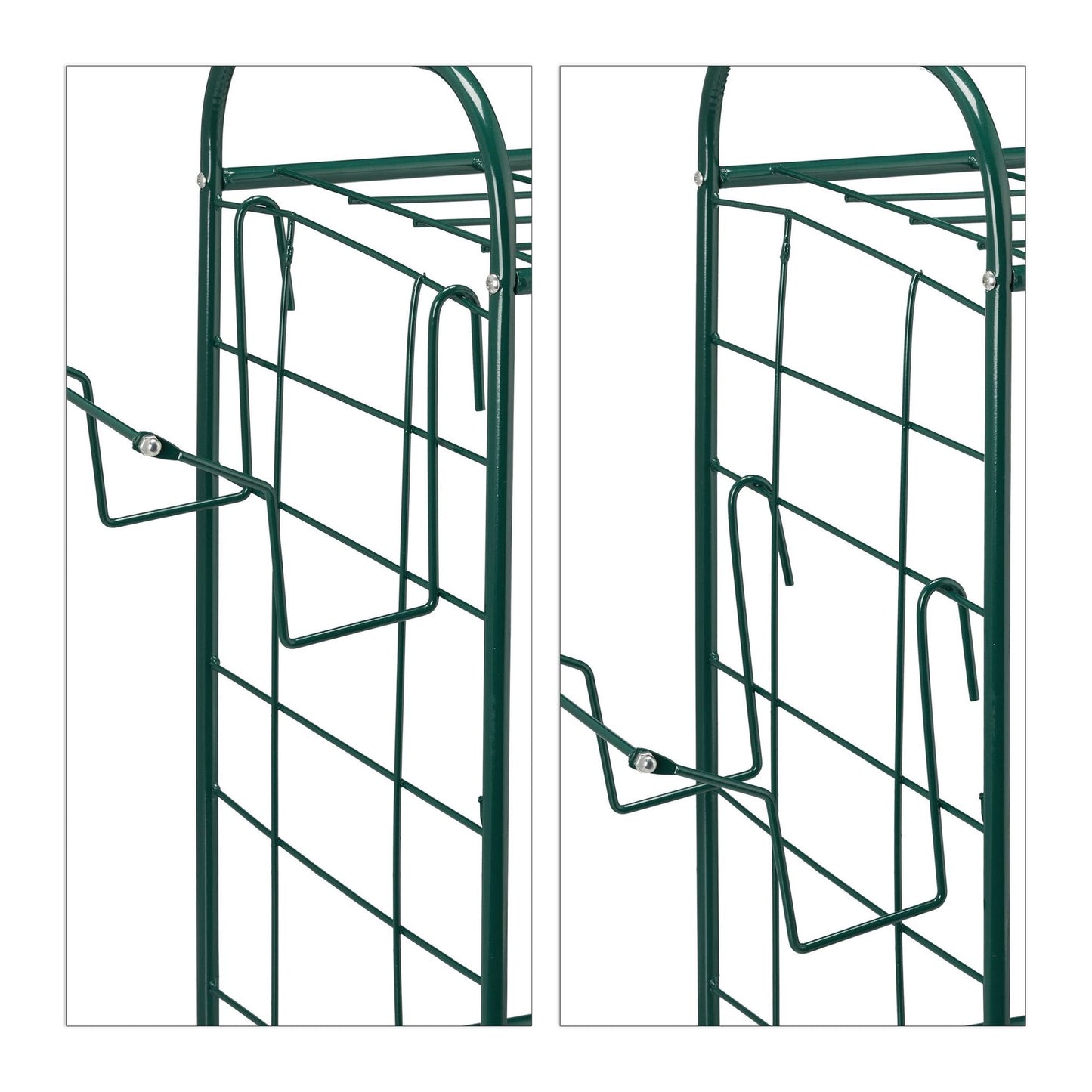 Tool rack for garden