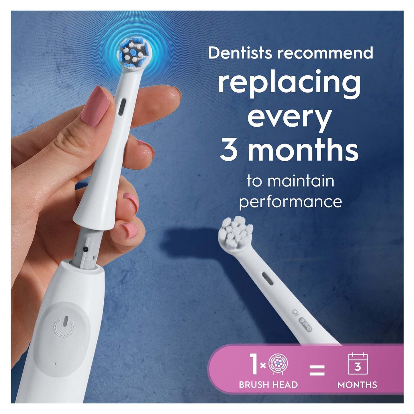 Toothbrush Heads, Gentle Care, Pack of 2