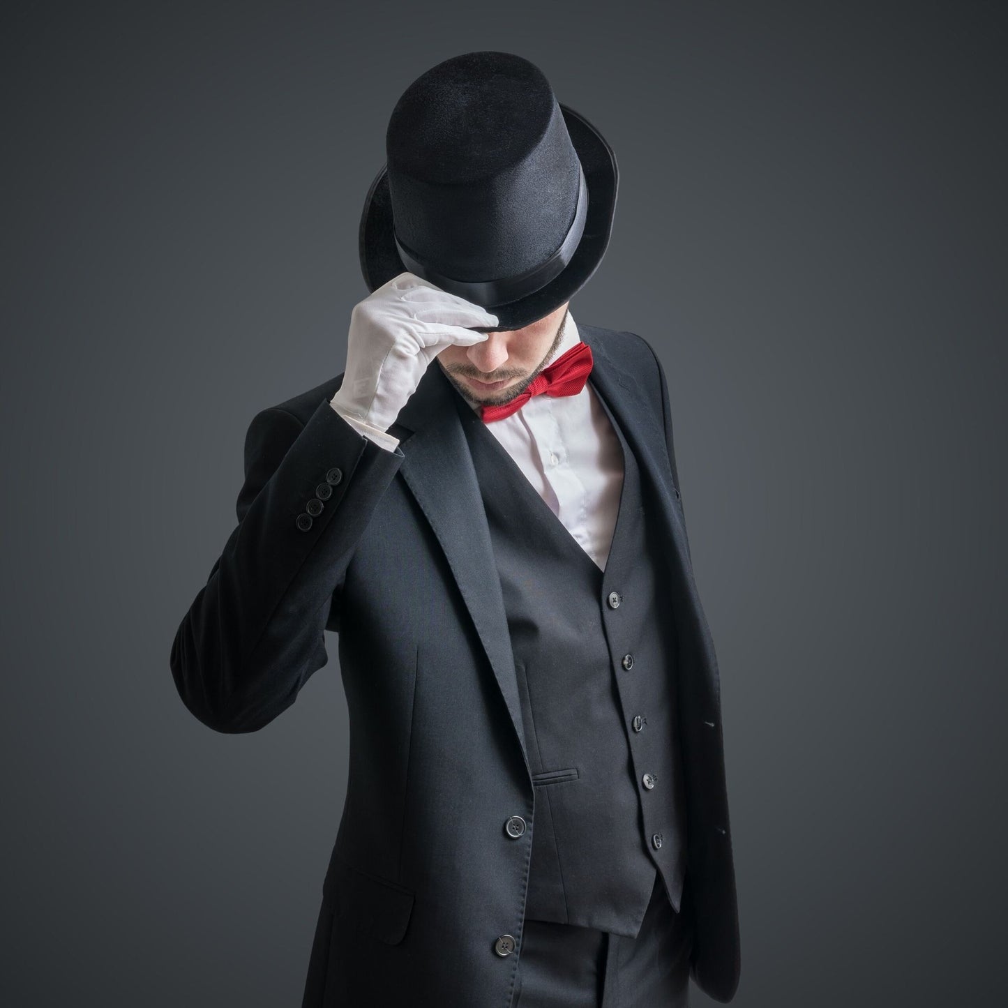 Top hat black