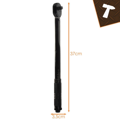 Torque Wrench 3/8" 7-112 Nm with Calibration Certificate