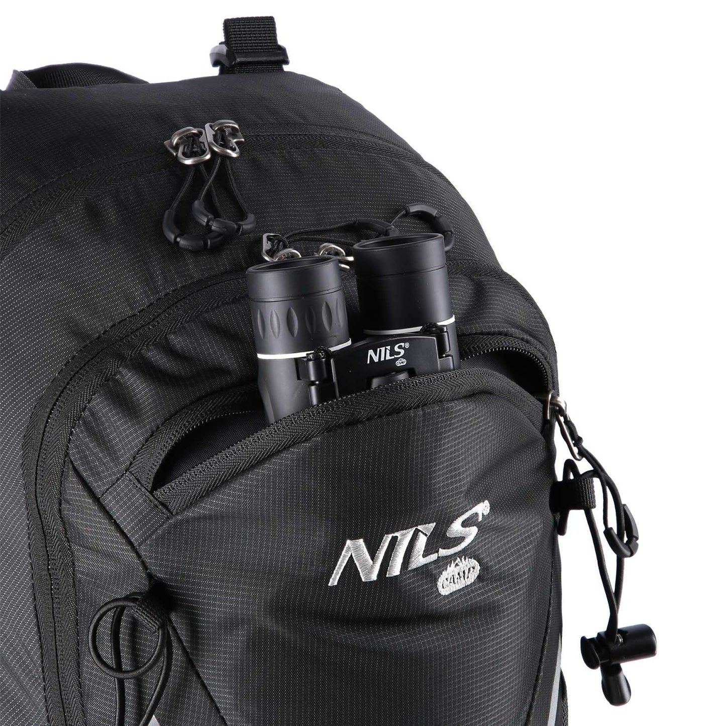 Tourist Backpack, Black, 20L Capacity