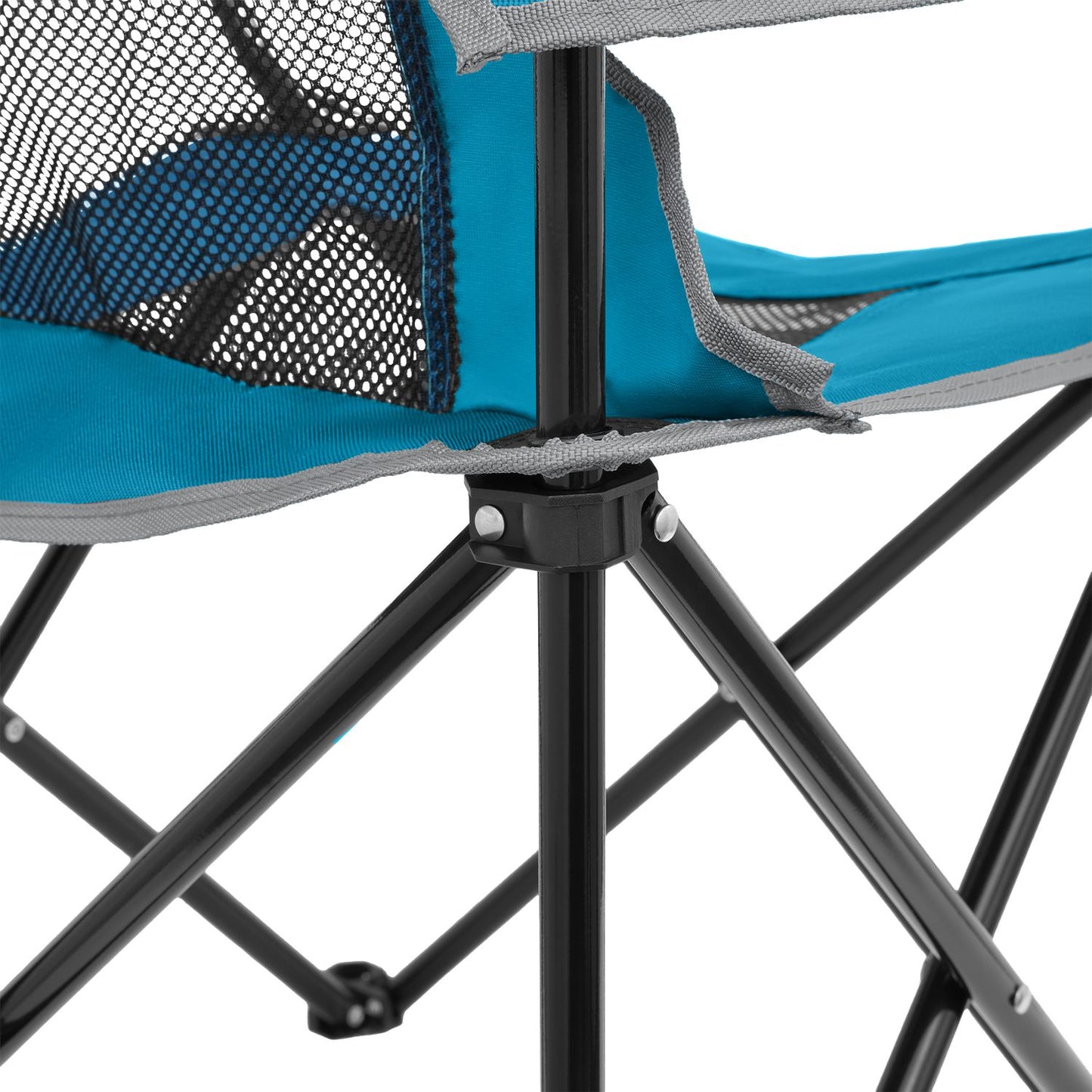 Tourist Chair, Foldable, Blue-Gray, Lightweight