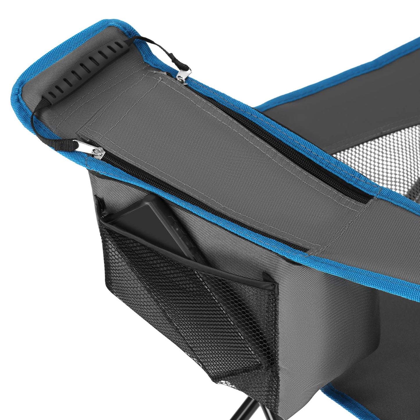 Tourist Chair, Gray, Foldable, Lightweight