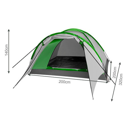 Tourist Tent for 2-4 People, Lightweight and Durable