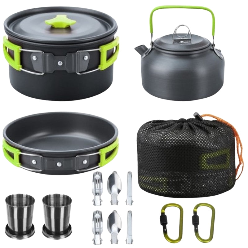 Tourist tableware Trizand 23667 18 pcs.