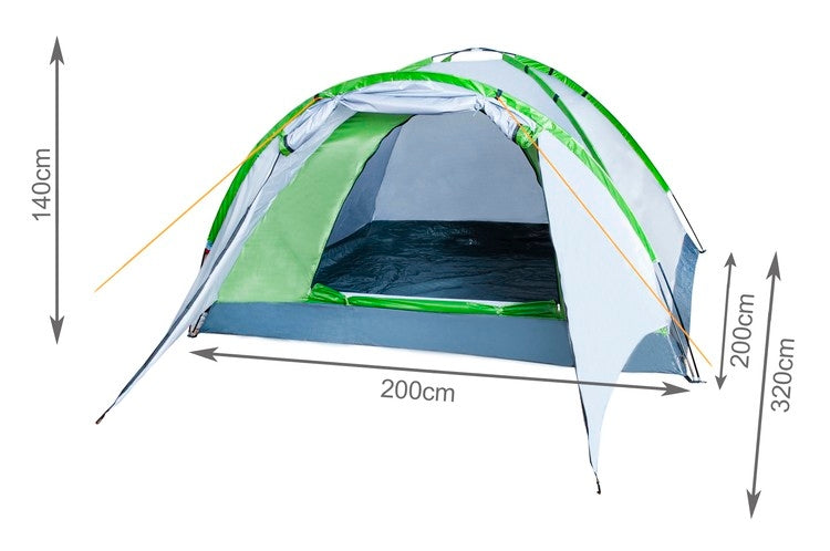 Tourist tent for 2-4 people. Nevada