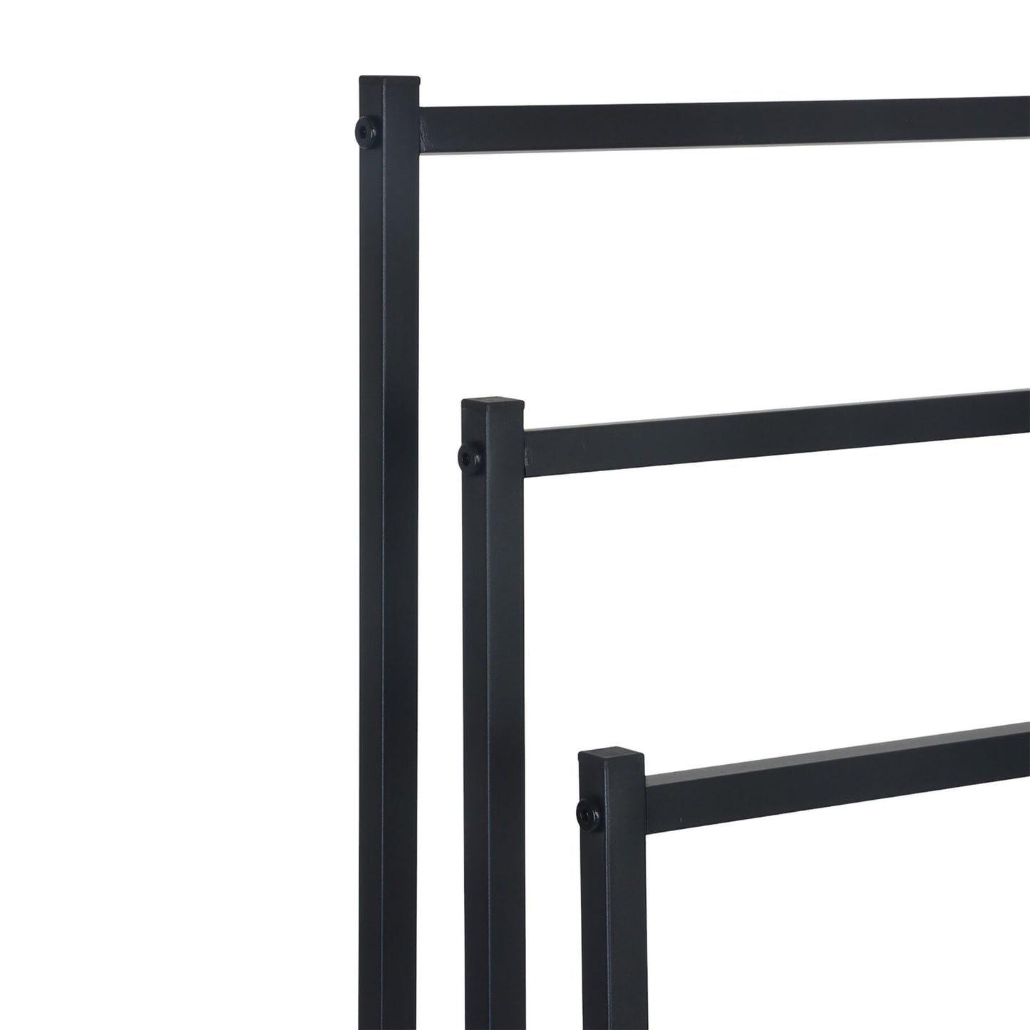Towel Rack with 3 Metal Rods – Freestanding Design
