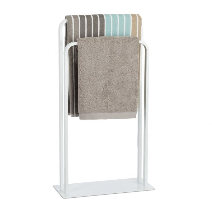 Towel hanger White 2 Bars