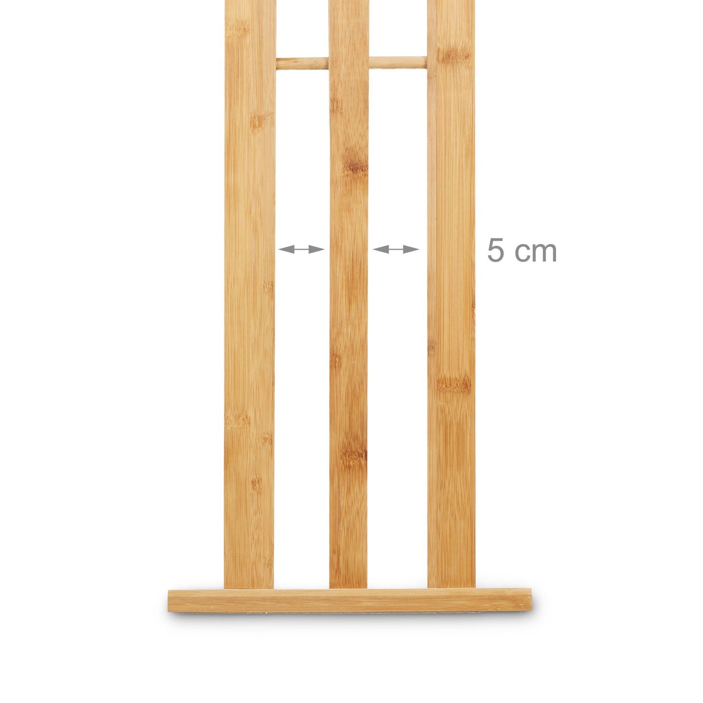 Towel hanger bamboo 3 bars
