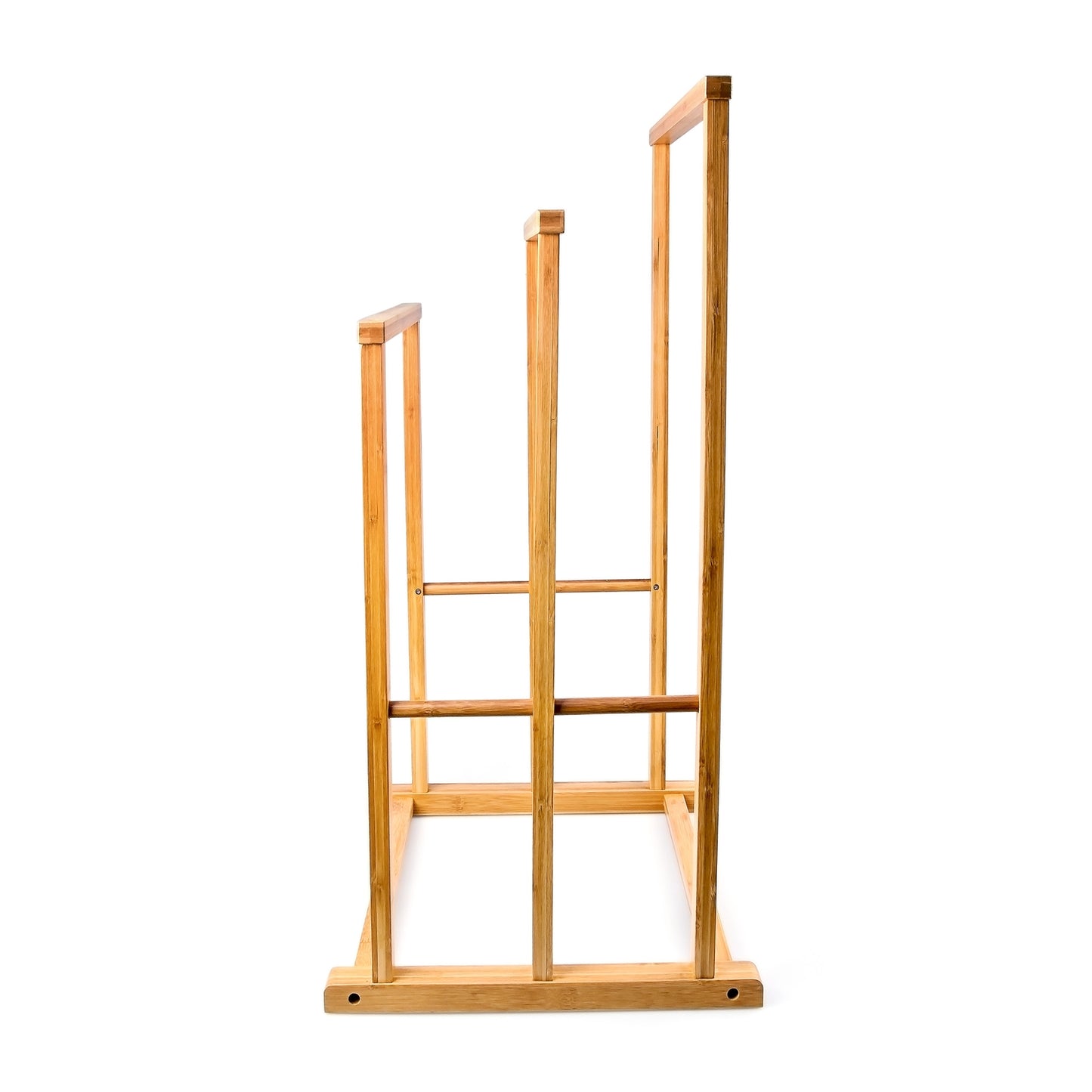 Towel hanger bamboo three bars