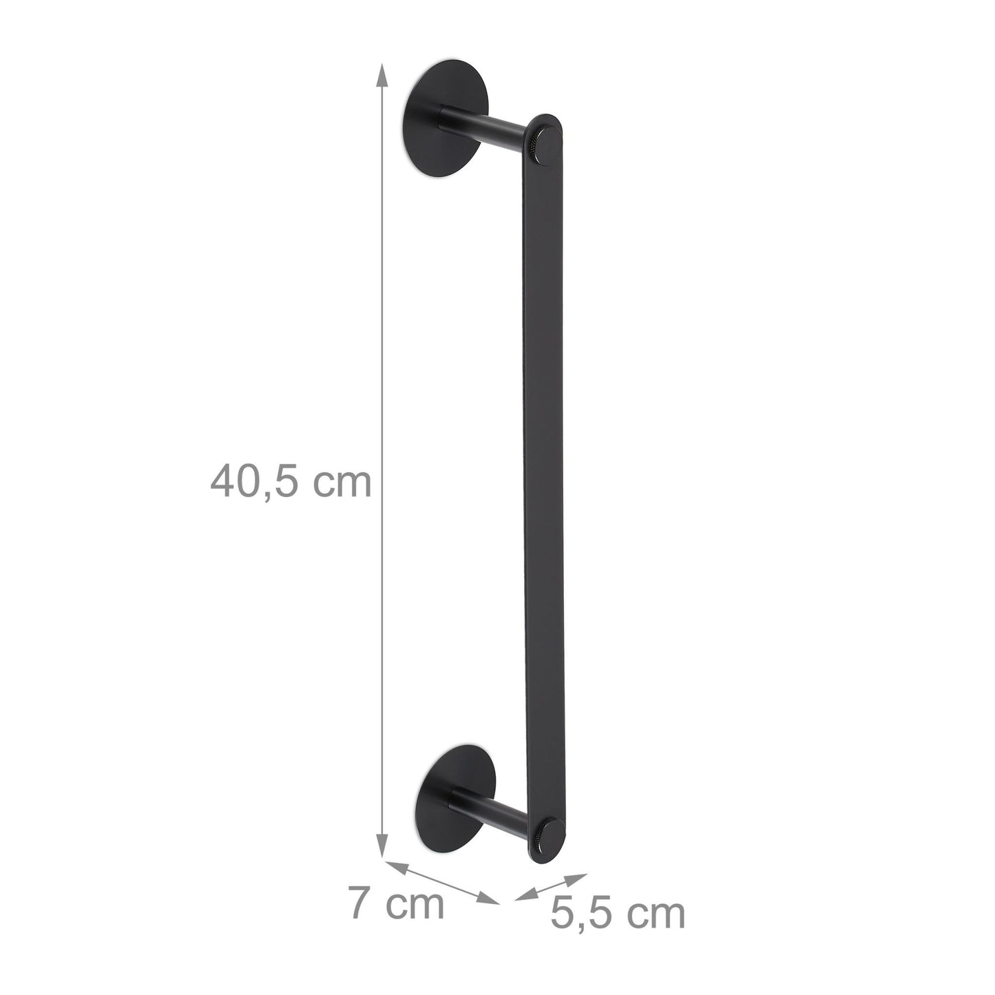 Towel hanger black